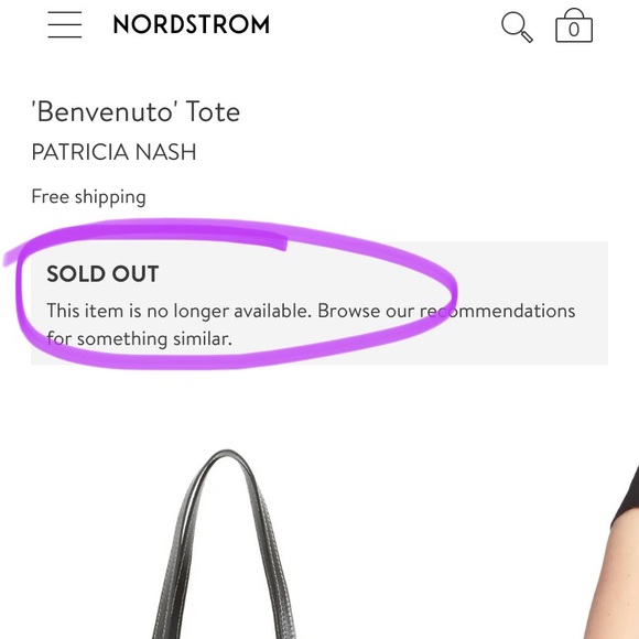 Patricia Nash Distressed Benvenuto Tote Bag Black - Picture 15 of 15